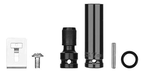 Chave De Impacto Parafusadeira Brushless 1/2 Pol. C/ Bateria Cor Preto 20v